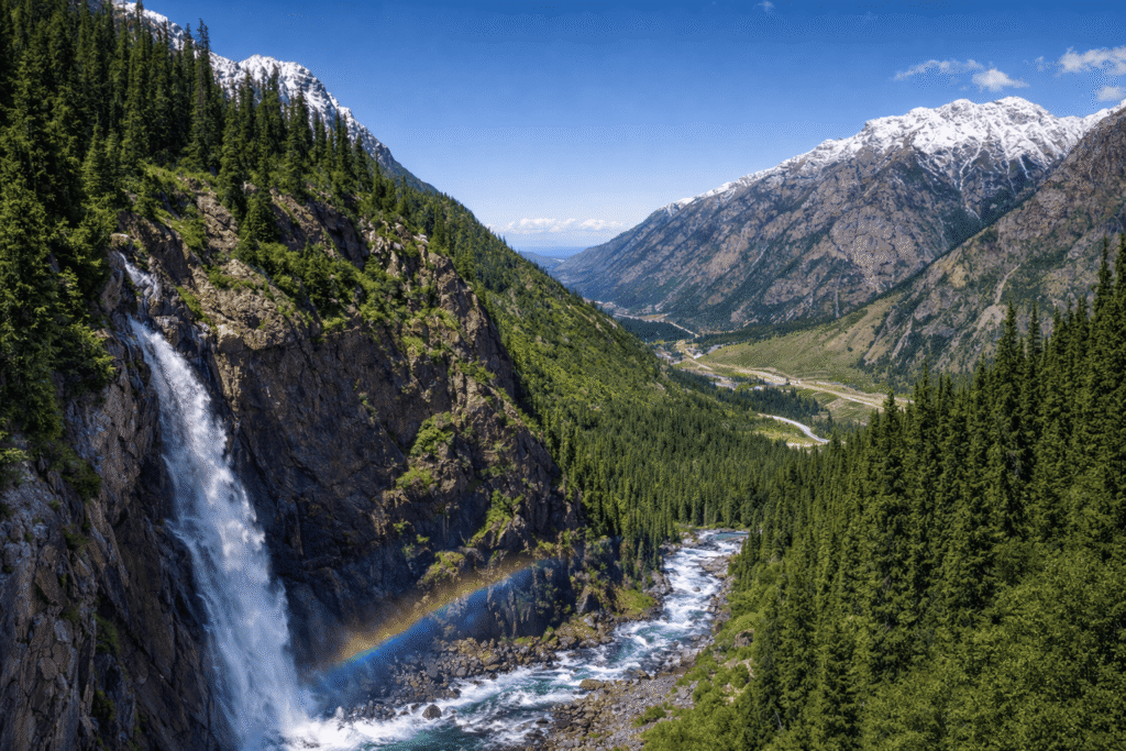 Barskoon Waterfall